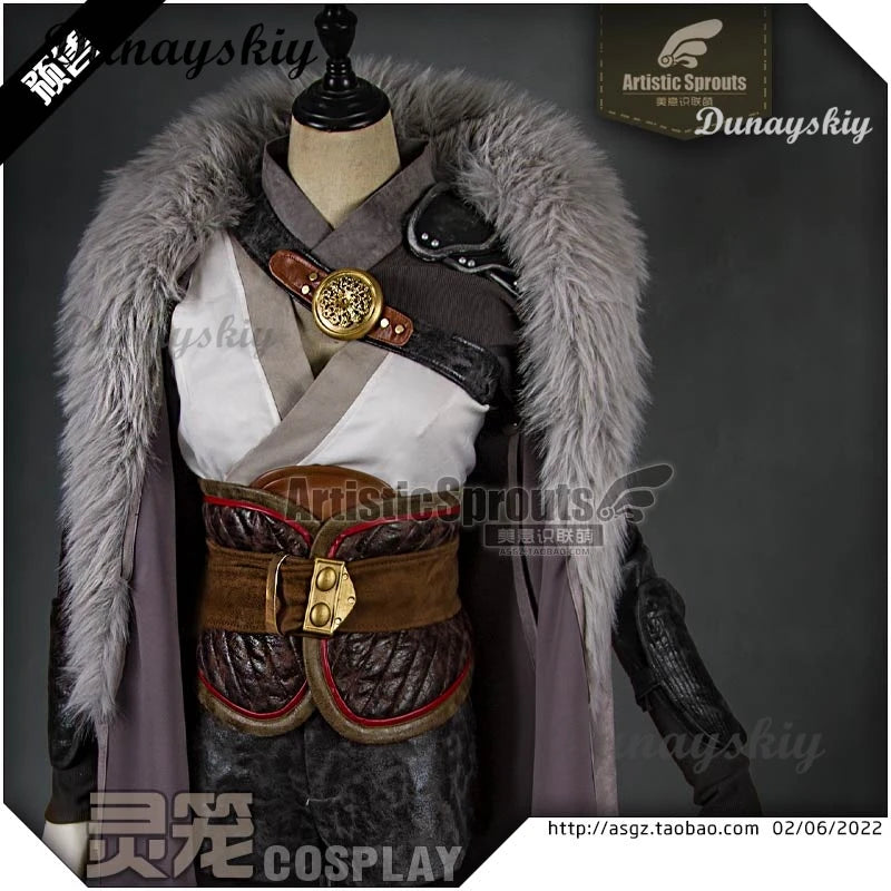 Ling Cage Bai Yuekui Boss Bai Cosplay Wig Anime Roleplay Party Costume Prop