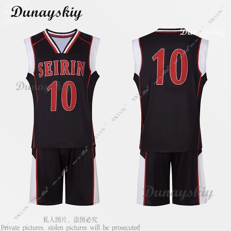 Kuroko Tetsuya Seijuurou Akashi Ryouta Kise Shintarou Midorima Atsushi Murasakibara Taiga Kagami Daiki Aomine Ball Uniform Wig