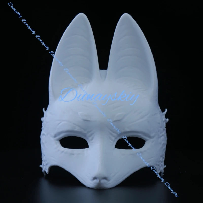 Game Silent  Hinako Shimizu Fox Man Mask Cosplay 3D Mask Prop Kotoyuki Tsuneki Hill Cosplay Halloween Carnival Horror Outfit
