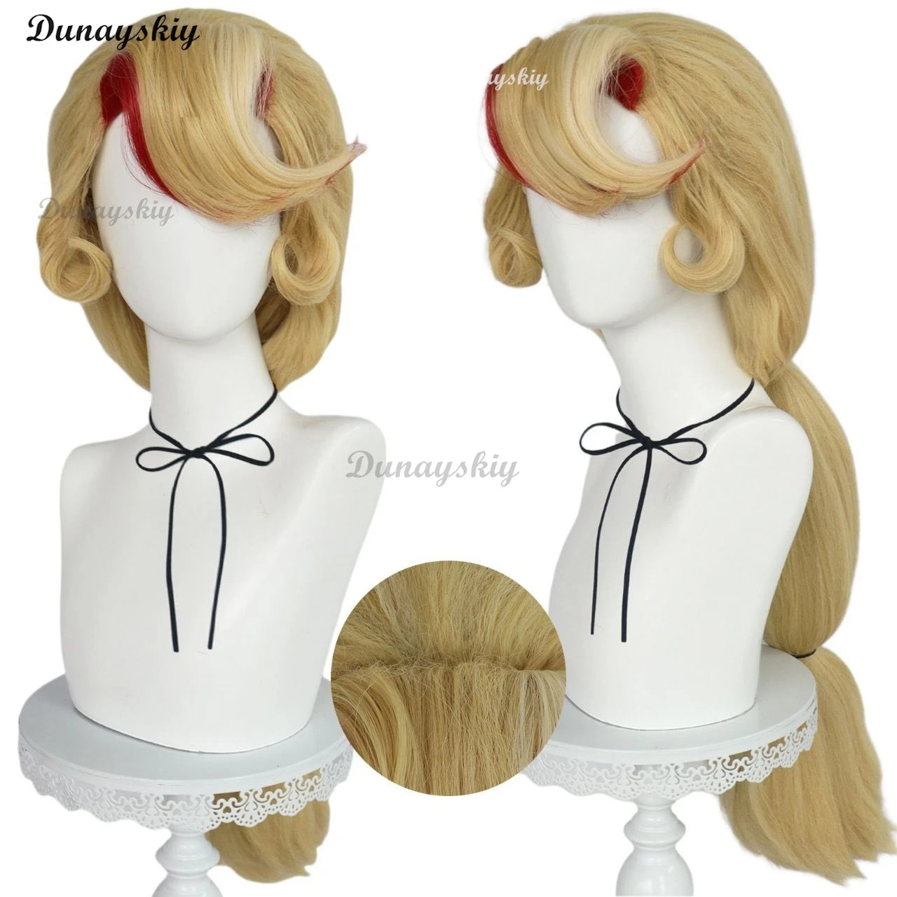 Hazbin Cosplay Hotel Dust Angel Cosplay Lilith Wig Niffty Angel Emily Wig Women Men Halloween Cosplay Wig Charlie