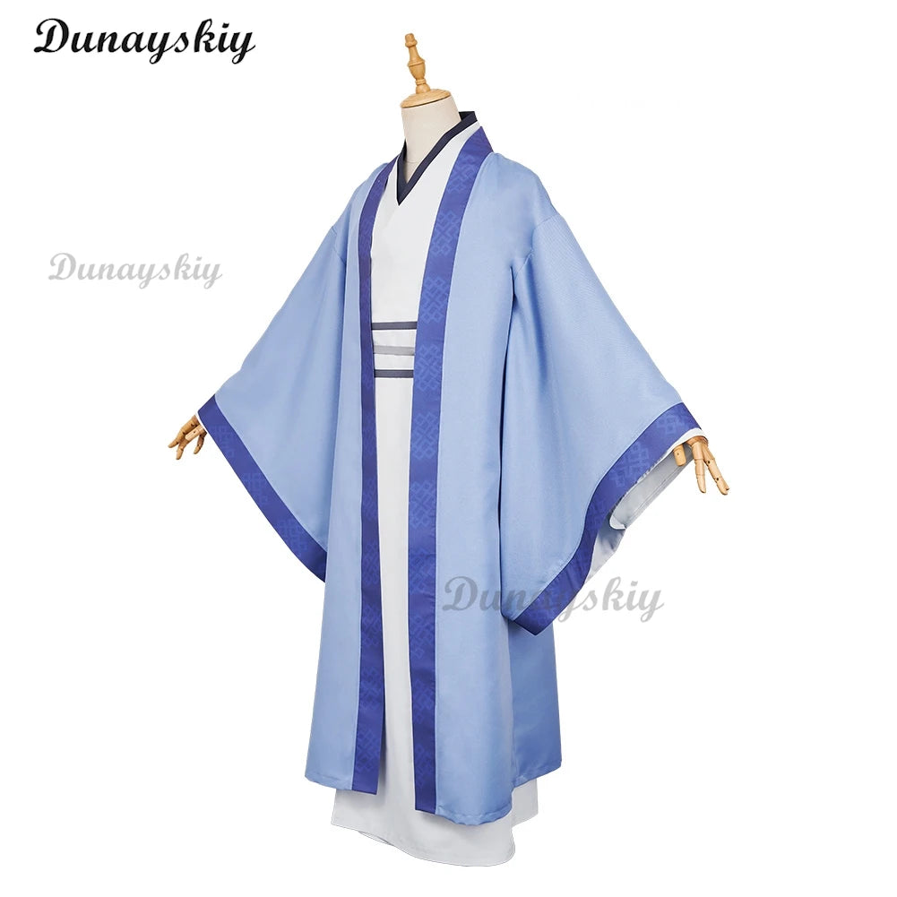 Maomao Jinshi Cosplay Costume Wig Kimono The Apothecary Anime Diaries Roleplay Clothing Outfits Halloween Carnival Party Dress