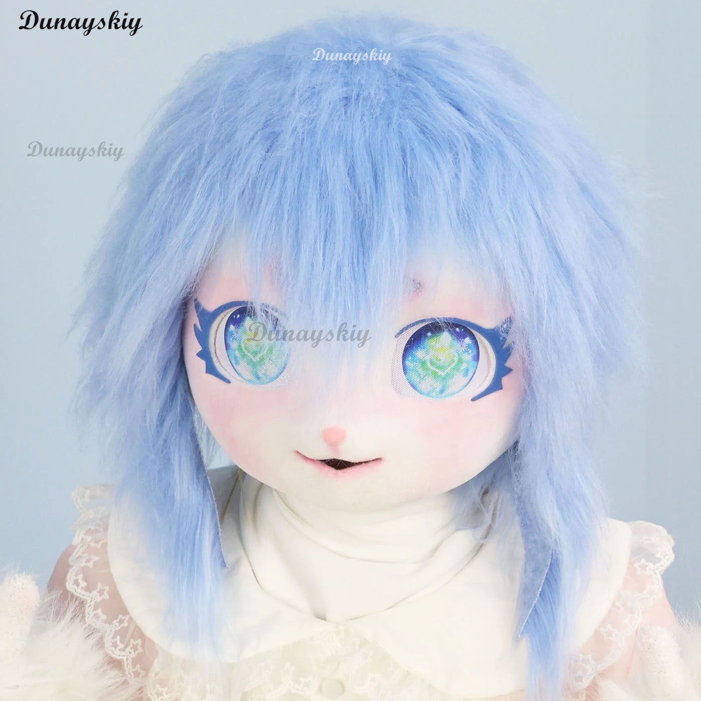 New Kigurumi Fursuit Cosplay Animal Mask Furry Costume Paw Head Furry Kig Cat Rabbit Doll Beast Performance Props Kids Gift