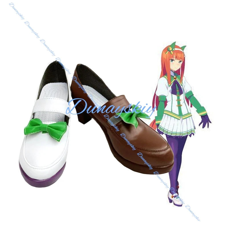 Anime Umamusume: Pretty Derby Silence Suzuka Cosplay Costume Wig Tail Headwear Women Girls Uniform For Halloween Party