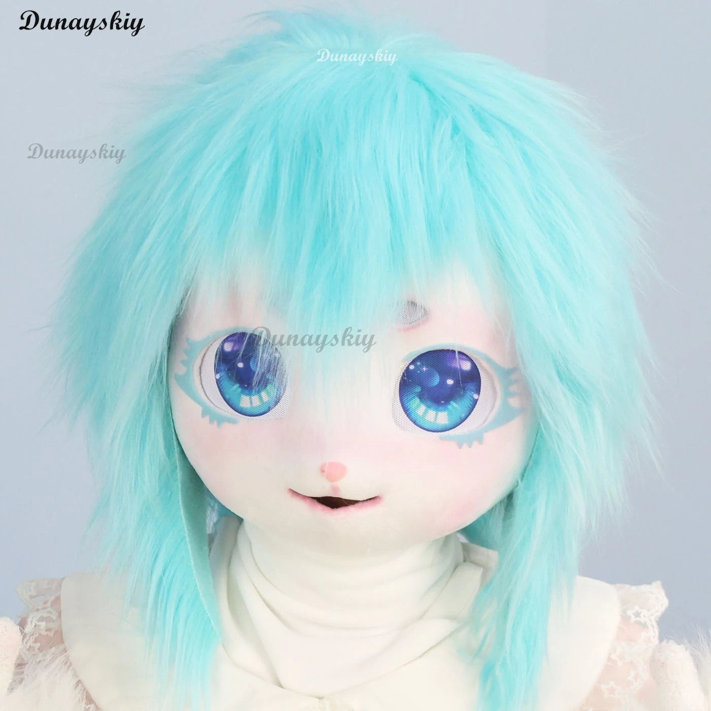 New Kigurumi Fursuit Cosplay Animal Mask Furry Costume Paw Head Furry Kig Cat Rabbit Doll Beast Performance Props Kids Gift