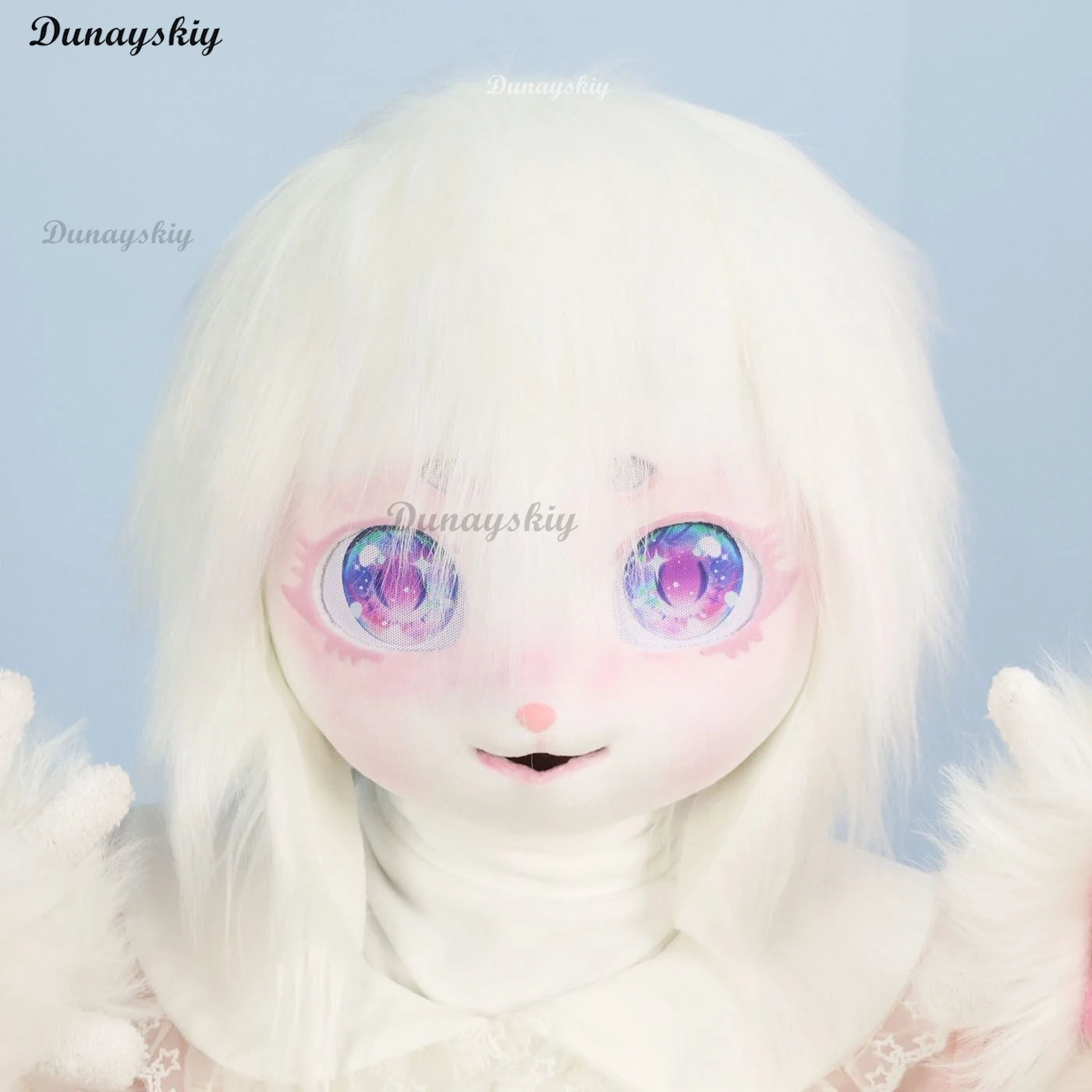 New Kigurumi Fursuit Cosplay Animal Mask Furry Costume Paw Head Furry Kig Cat Rabbit Doll Beast Performance Props Kids Gift