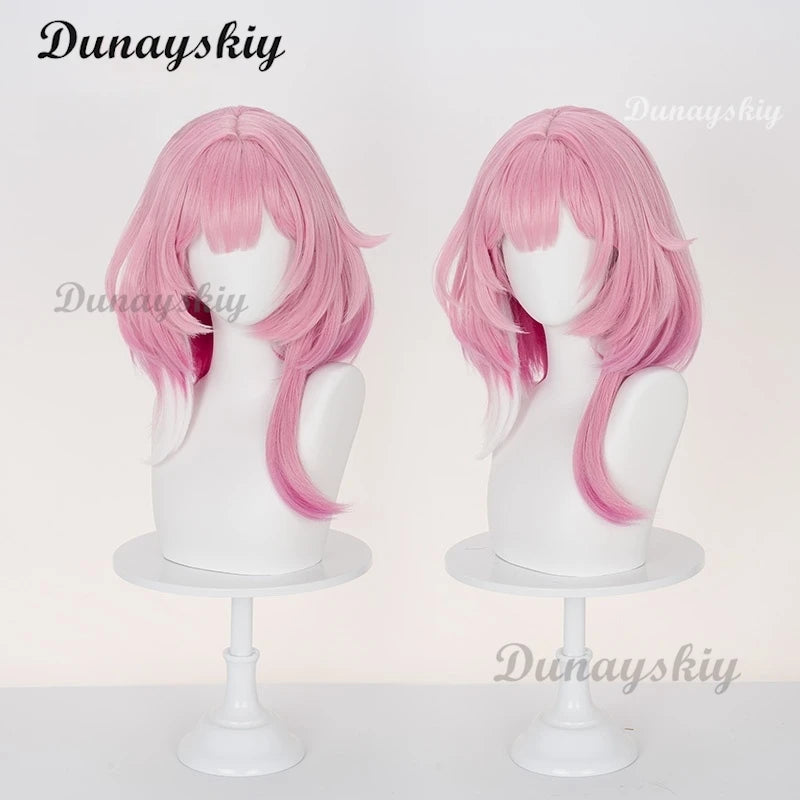 Game Honkai Star Rail Cyrene Cosplay Costume Wig Dress Uniform Headwear Amphoreus Halloween Party Prop For Women Girls