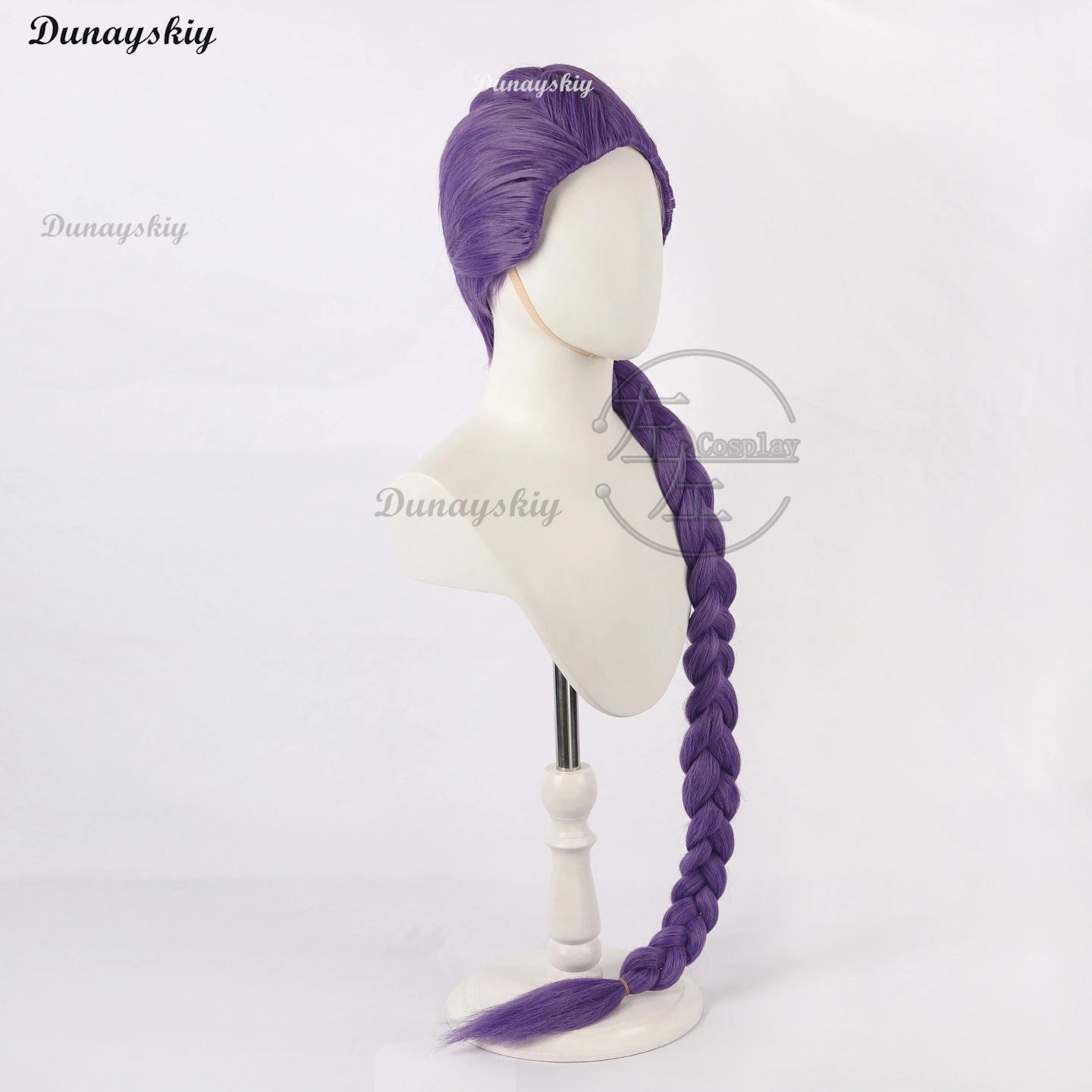 Rumi Cosplay Wig MiukoCosplay Anime KPop Demon Hunters Cosplay 60CM Women Rumi Cosplay Long Hair with Free Wig Cap