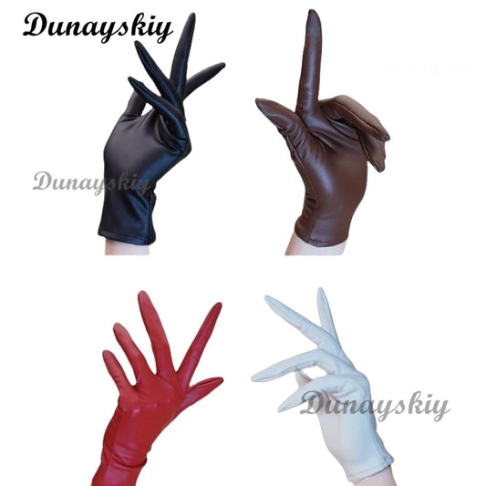 Halloween Gloves Makeup Black Nail Ghost Claw Dress Up Short Gloves Fashion Cosplay Halloween Performance Gloves Accessories