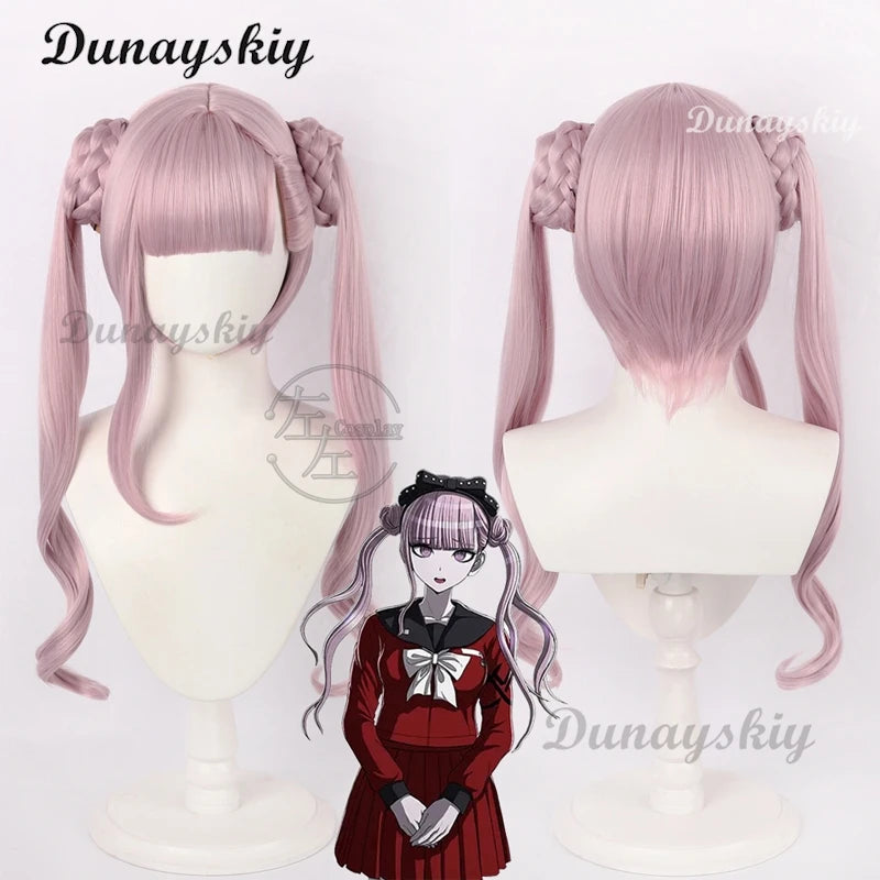 Darumi Amemiya Sumino Takumi Shizuhara Hiruko Game The Hundred Line Kako Tsukumo Cosplay Wig Hair Last Defense Academy Party