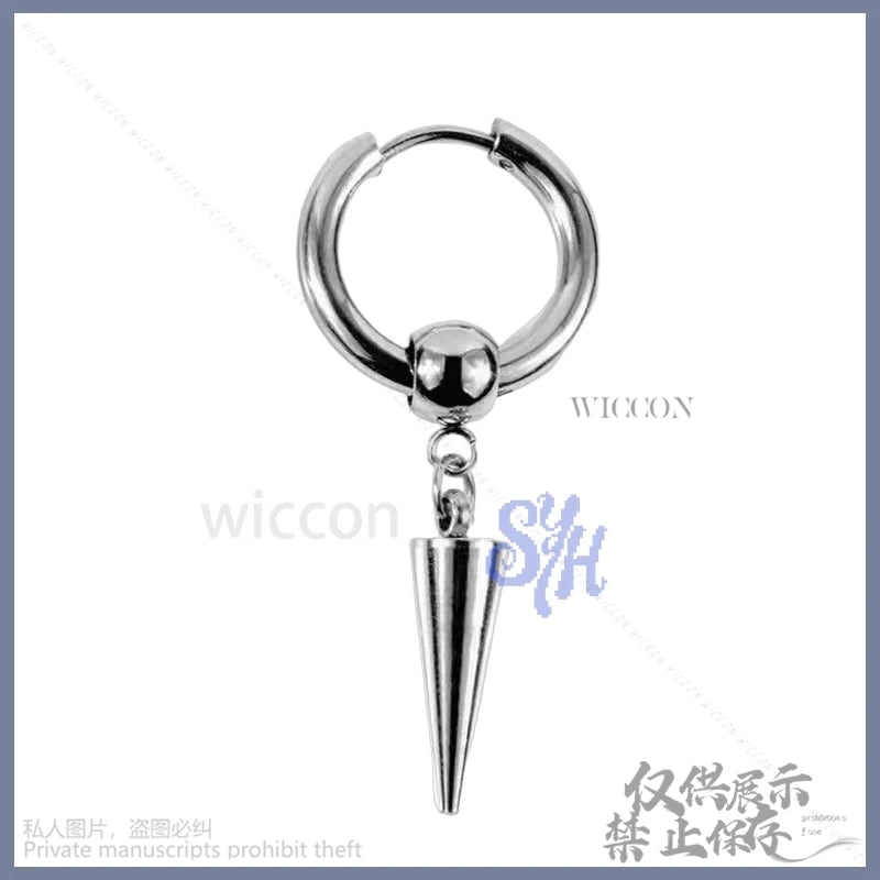 Saja Boy Mystery Cosplay Wigs Anime Movie Demon Purple-gray Synthetic Short Straight Hair Curling Hair Accessories Halloween Cos