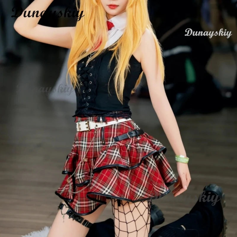 Misa Sexy Dress Subculture Necklace Amane Cosplay Note Death Jirai Kei Costume Debut Daily y2k GothLoli Uniform Outfit Wig