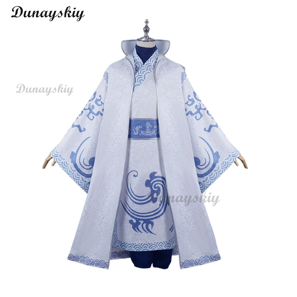 Ao Bing Cosplay Costume Wig Hanfu Anime Movies Nezha Uniform Headwear Aobing Ancient Clothing Ne Zha 2 Halloween Carnival Women