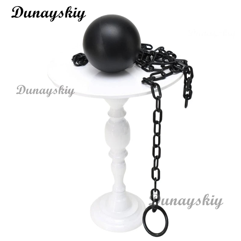 Women Gothic Style Jumpsuit Black White One-Piece Catsuit Jumpsuit and Skirt with Leg Ring Shoe Cosplay Costume for Halloween