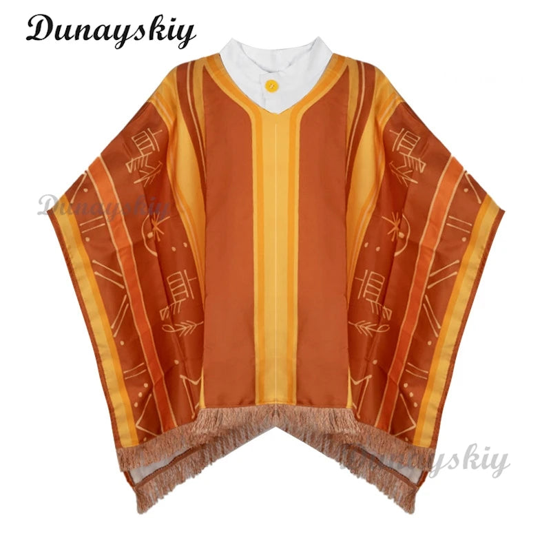 Anime Movie camilo Bruno Cosplay Costume Children Camilo Unisex Halloween Carnival Party Adult Cloak Clothes Coat