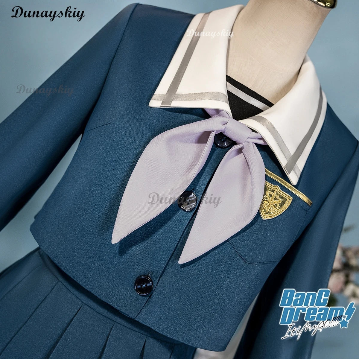 New mutsuma Wakaba mortis cosplay BanG Dream Ave Mujic mygo costume Halloween party JK dress socks top woman full set uniform