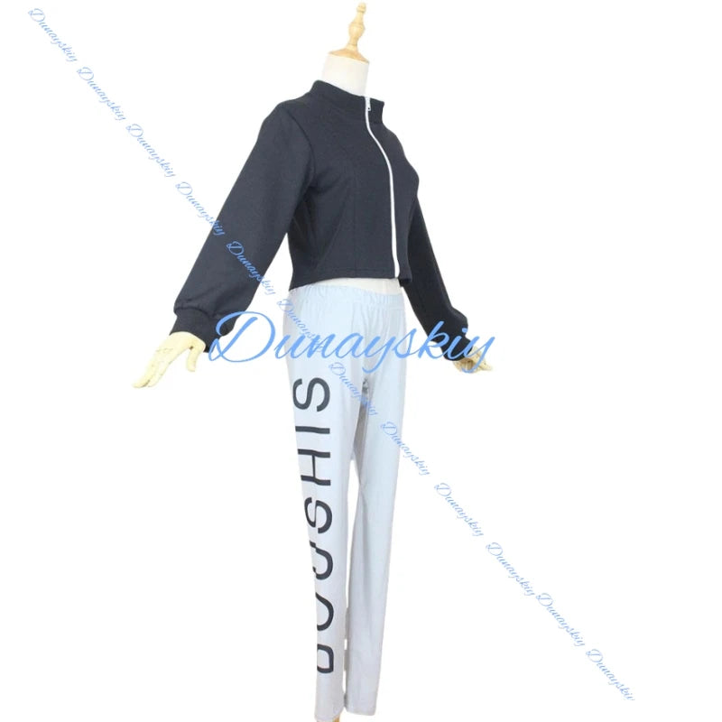 Hokko Tarumae Cosplay Costume Wig Top Pant Suit Game Pretty Derby Cosplay Dress Halloween Carnival Uniforms Party Suit