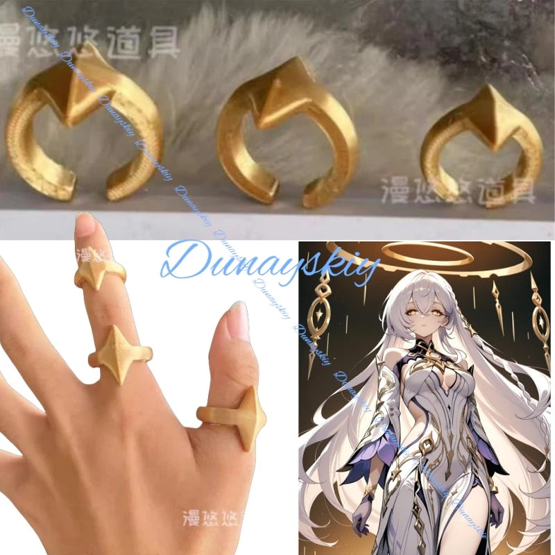 Game Genshin Impact Istaroth Cosplay Costume Wig Ruler of Time Istaroth Outfit Soberana del Tiempo Role Play For Hallowmas Party