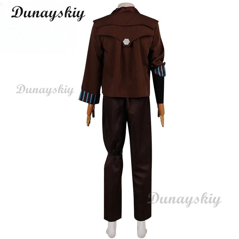 Arcane S2 Tv Lol Vander Cosplay Costumes Wig Anime Uniform Outfits Halloween Carnival Wine Suit Mens Outfit Customized