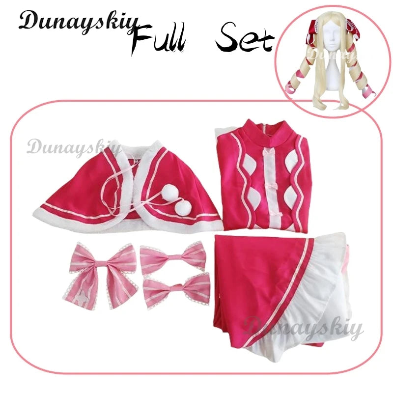 Beatrice Cosplay Costume Anime Re:Life In A Different World From Zero Kara Hajimeru Isekai Seikatsu Wig Halloween Lolita Suit