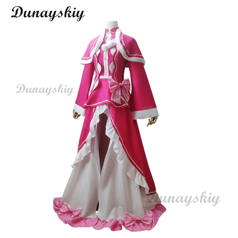Beatrice Cosplay Costume Anime Re:Life In A Different World From Zero Kara Hajimeru Isekai Seikatsu Wig Halloween Lolita Suit