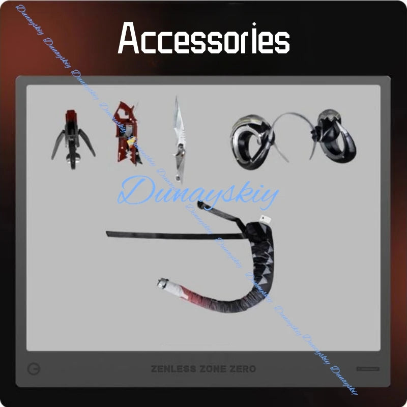 Game Zenless Zone Zero Orphie Cosplay Costume Uniform Halloween Carnival Party Christmas Play Role Clothes Clothing