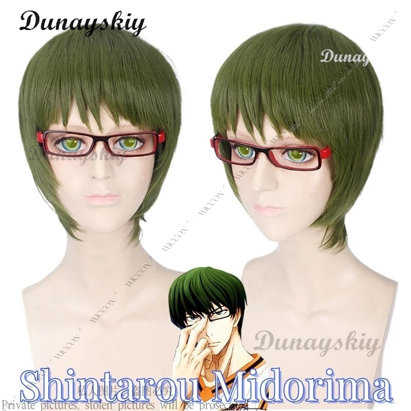 Kuroko Tetsuya Seijuurou Akashi Ryouta Kise Shintarou Midorima Atsushi Murasakibara Taiga Kagami Daiki Aomine Ball Uniform Wig