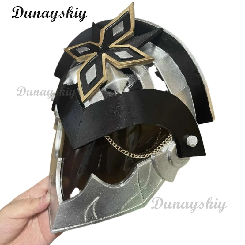 Genshin Impact Fatui The Captain Capitano Masks Cosplay Adult EVA Helmet Mask Ornaments Halloween Costume Prop