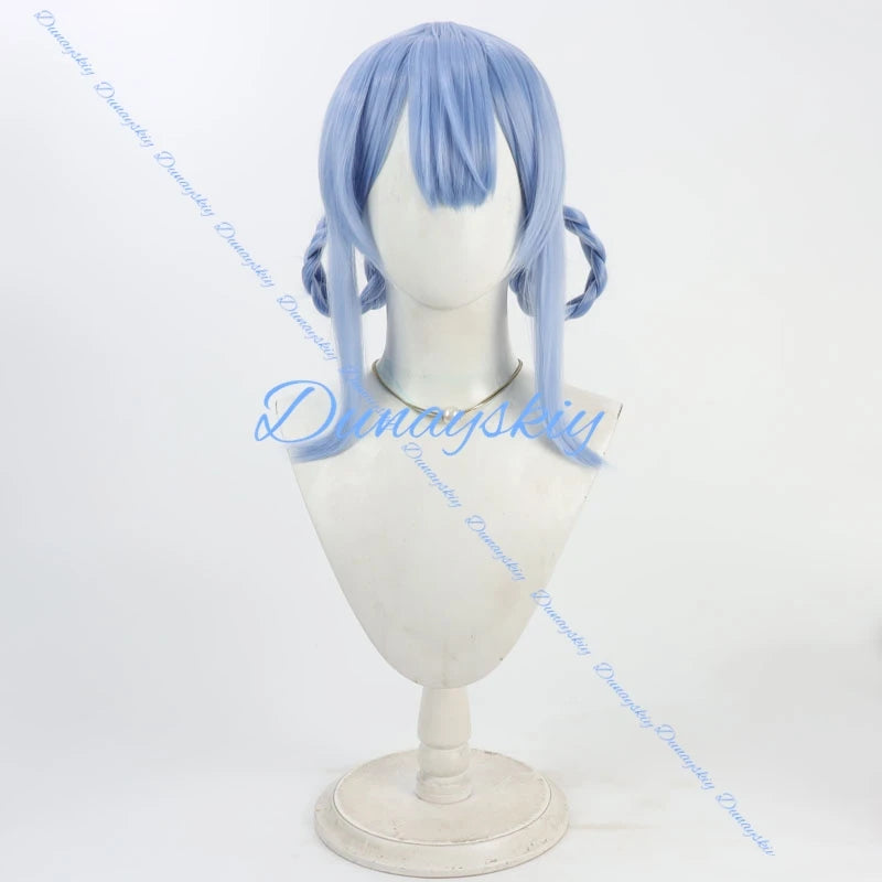 Game Magical Girl Witch Trials Tachibana Sherry Cosplay Wig Blue Hair Halloween Party for Women Girls Carnival