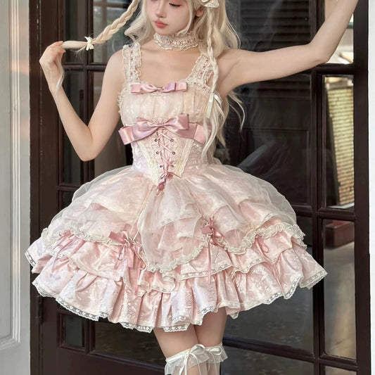 Sweet Lolita Cosplay Costumes Girls Dress