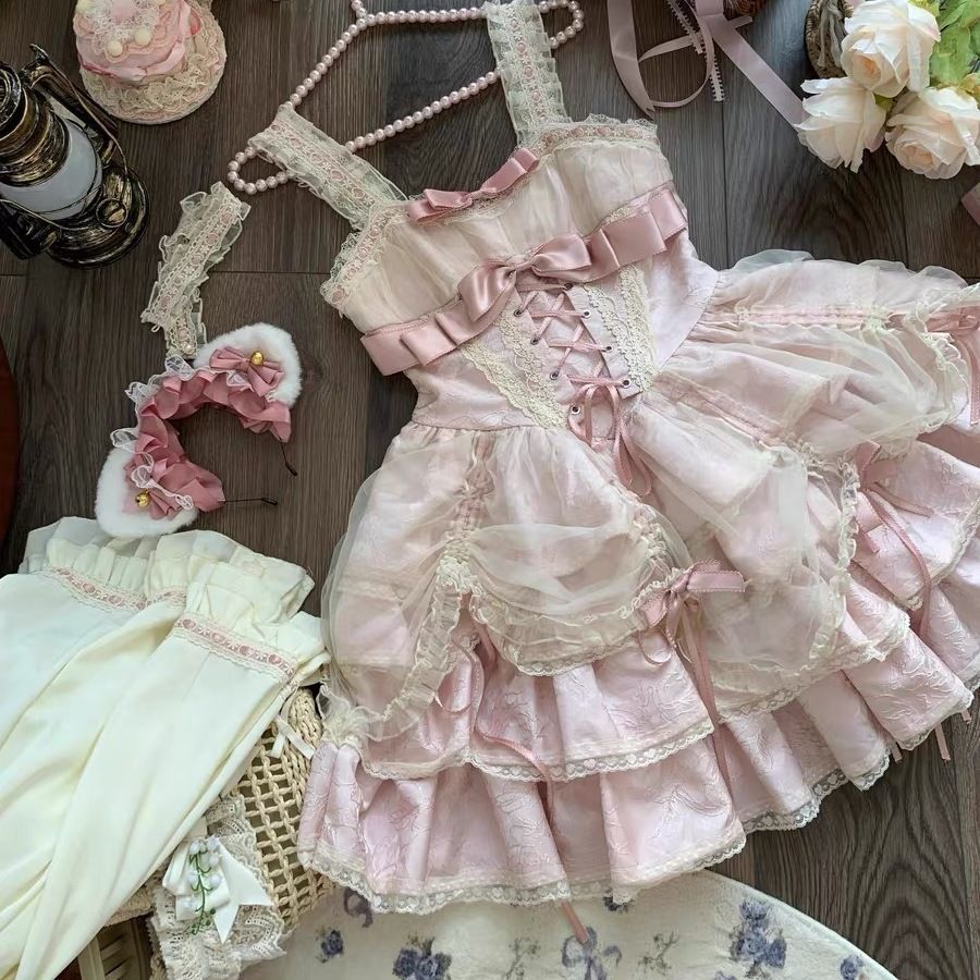 Sweet Lolita Cosplay Costumes Girls Dress