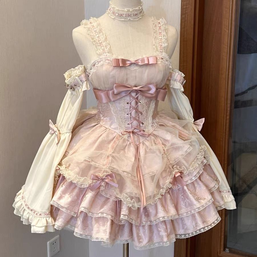 Sweet Lolita Cosplay Costumes Girls Dress