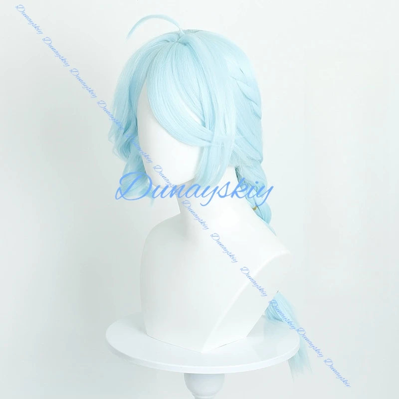 Game Zenless Zone Zero Seed Cosplay Wig 68cm Blue Wigs Pre Braided For Women Heat Resistant Synthetic Hair Halloween