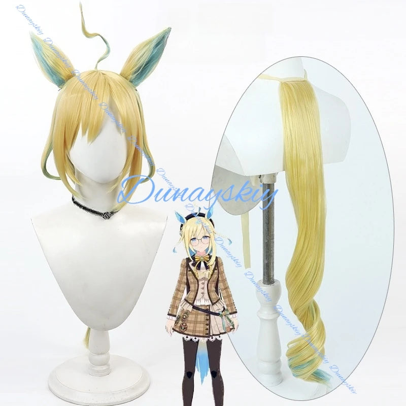 Pretty Derby Neo Universe 80cm Long Wavy Anime Cosplay Wigs 3 Styles Fiber Heat Resistant Synthetic Hair + Wig Cap