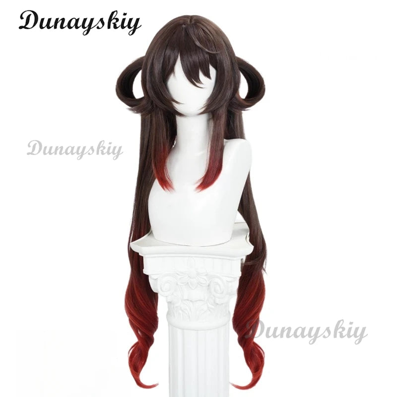 Genshin Impact Hutao New Skin Cosplay 2025 Genshin Lantern Rite Hu Tao Outfit Long Wig Halloween Xmas Cosplay Costume for Girls