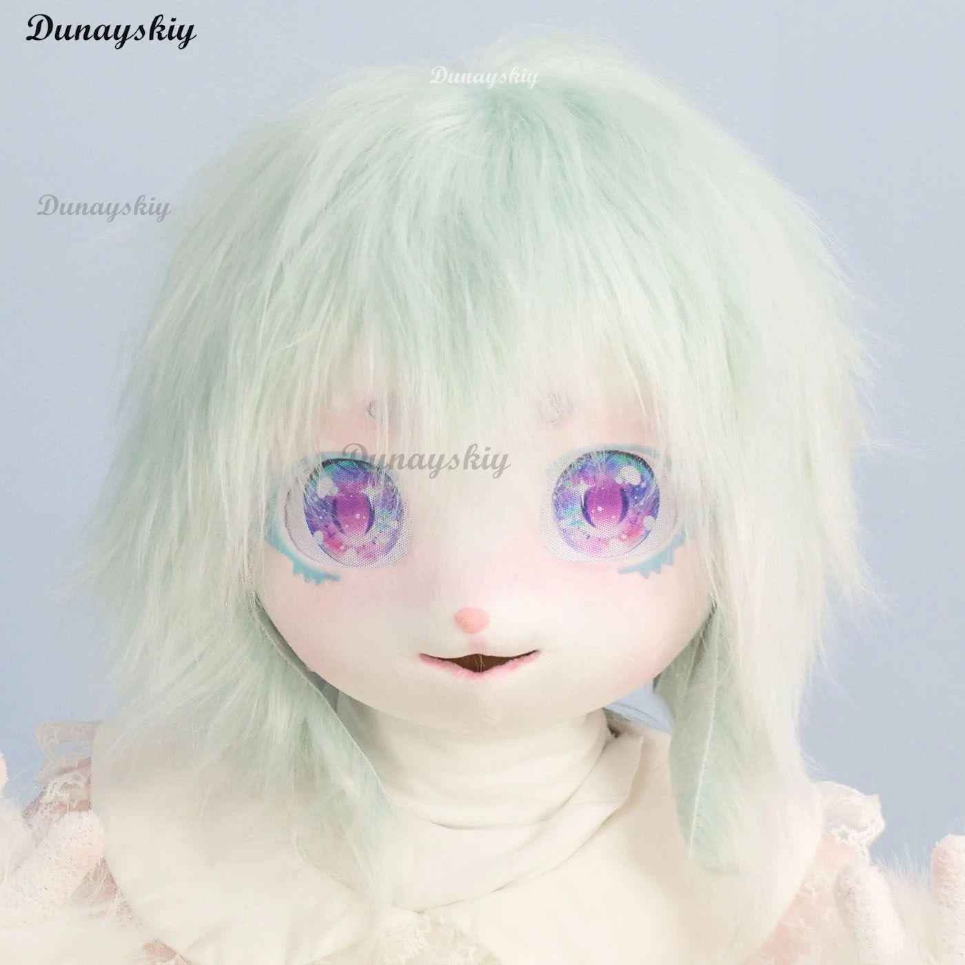 New Kigurumi Fursuit Cosplay Animal Mask Furry Costume Paw Head Furry Kig Cat Rabbit Doll Beast Performance Props Kids Gift