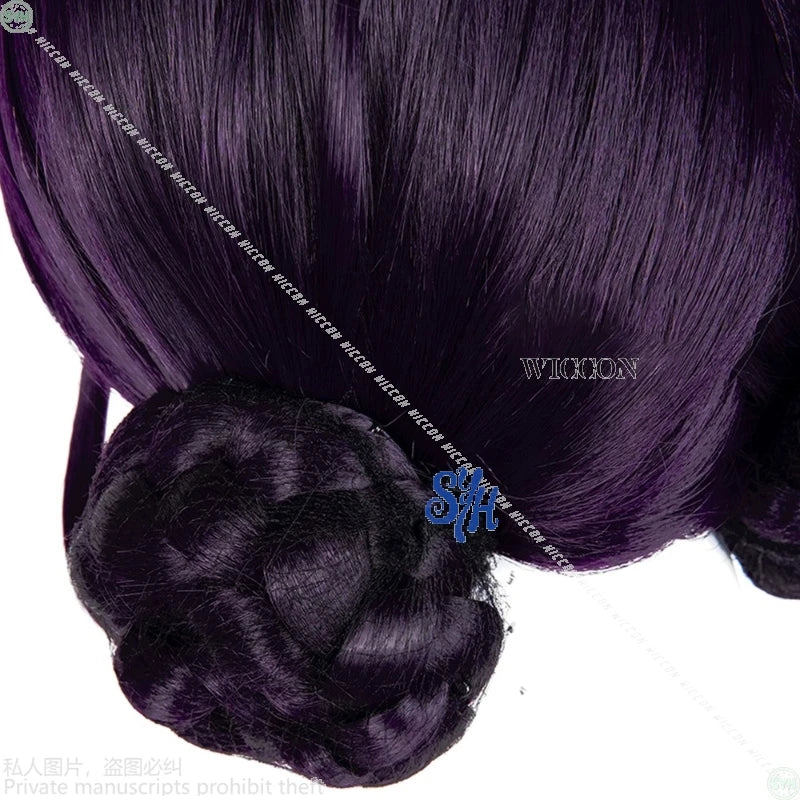 Zoey Cosplay Kpop Demon Korea Girl Group Anime Black Wig Idol Jirai Kei Girls Props Earring Rings Halloween Christmas Party 코스프레