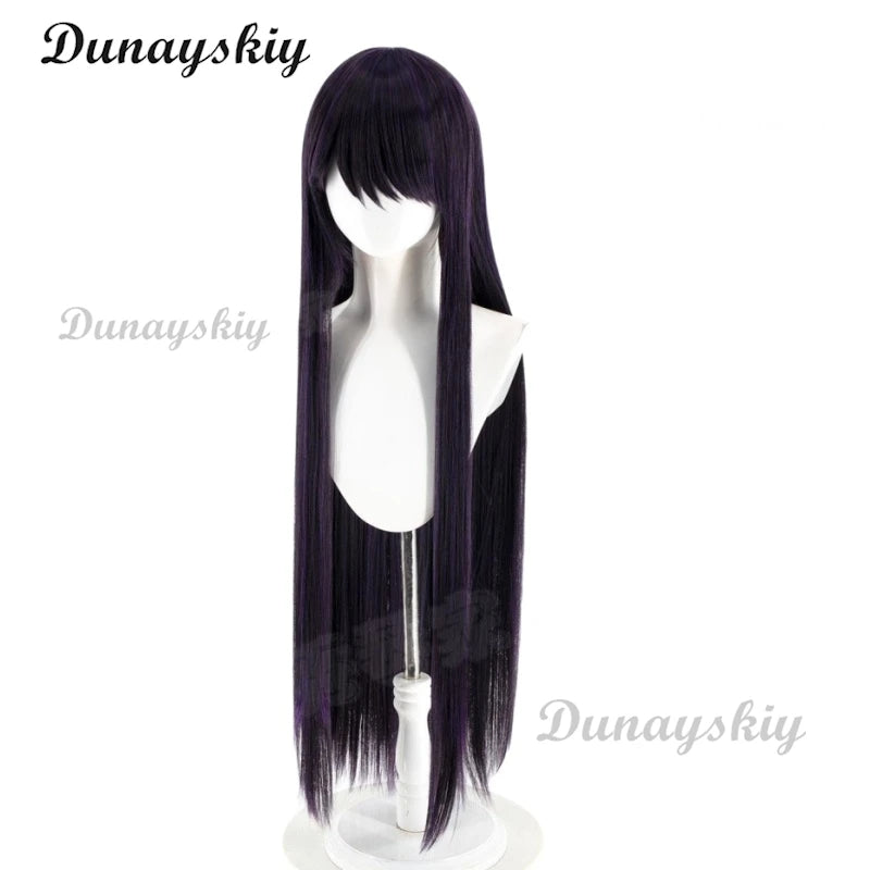 The Hundred Line Sizuhara Hiruko Cosplay Wig Earrings Ear Clips Hairclips Halloween Costume Accessory Props Customized