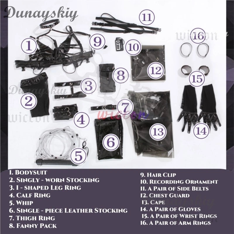 NIKKE The Goddess of Victory Mihara Cosplay Costumes for Women Mihara Combat Costume Wig Halloween Women Party Dress Outfit