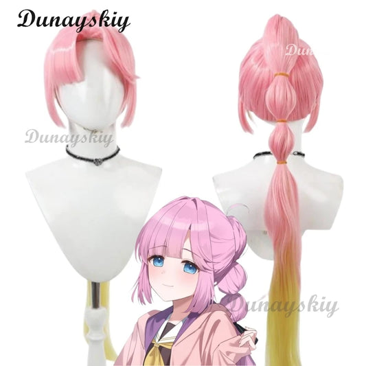 LoveLive! Hasu No Sora Jogakuin School Idol Club Anyoji Hime Cosplay Wig Synthetic Hair Halloween Party Role Play