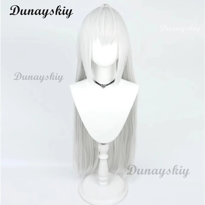 Anime Movie Kida Cosplay Halloween Princess Costume Blue Dress Suits Girls Carnival Fancy Sexy Lolita Long Wigs Party