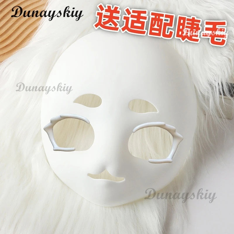 Furry Animal Kigurumi Base Beast Head Mask Cosplay Skull DIY Thicken Plastic Masks Carnival Anime Halloween Party Costume Props