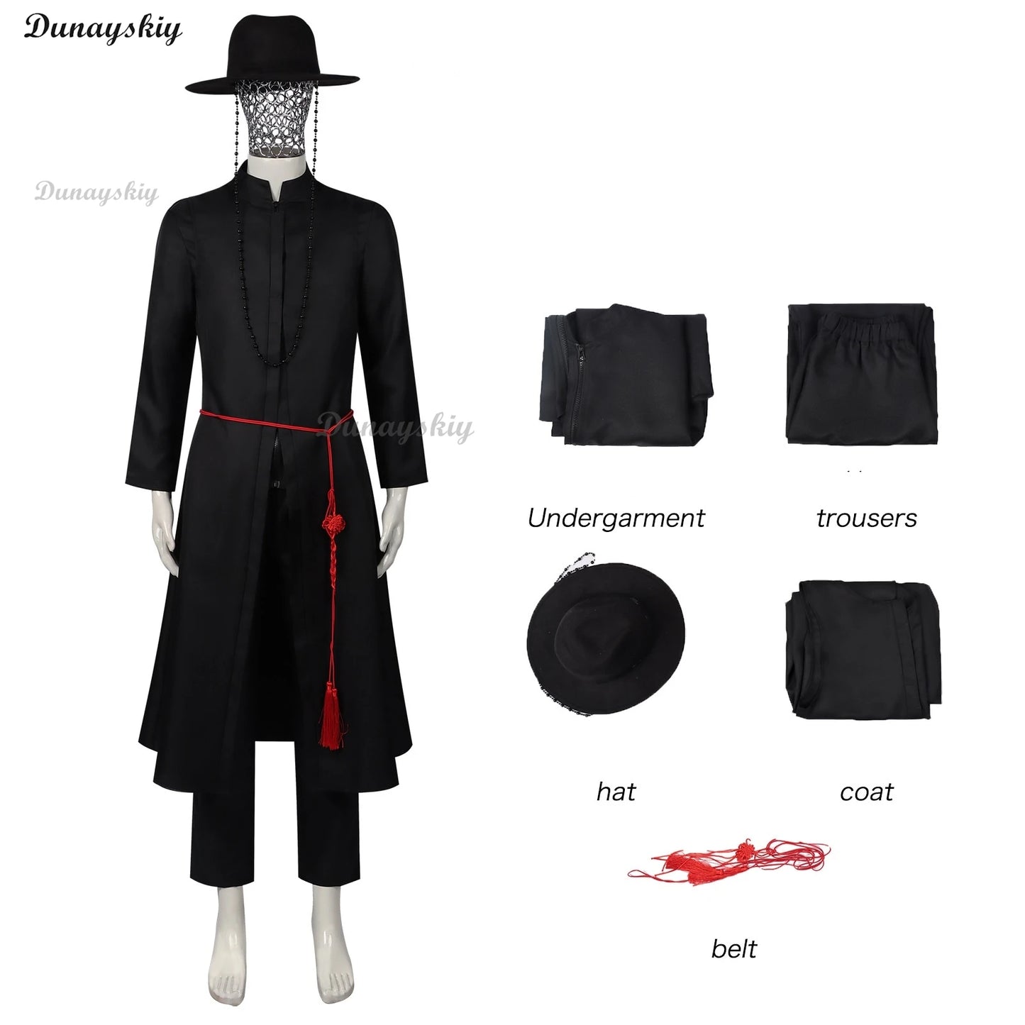 Anime Movie Demon KPOP Huntrix Saja Boys Stage Korean Jinu Cosplay Costume Black Robes Unisex Outfit Halloween Disguise Outfit
