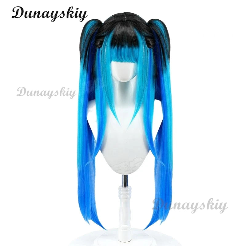 Sizuhara Hiruko Amemiya Darumi Cosplay Dress Women Clothing Uniform Wig Game Hundred Line Costume Adult Woman Party Outfi