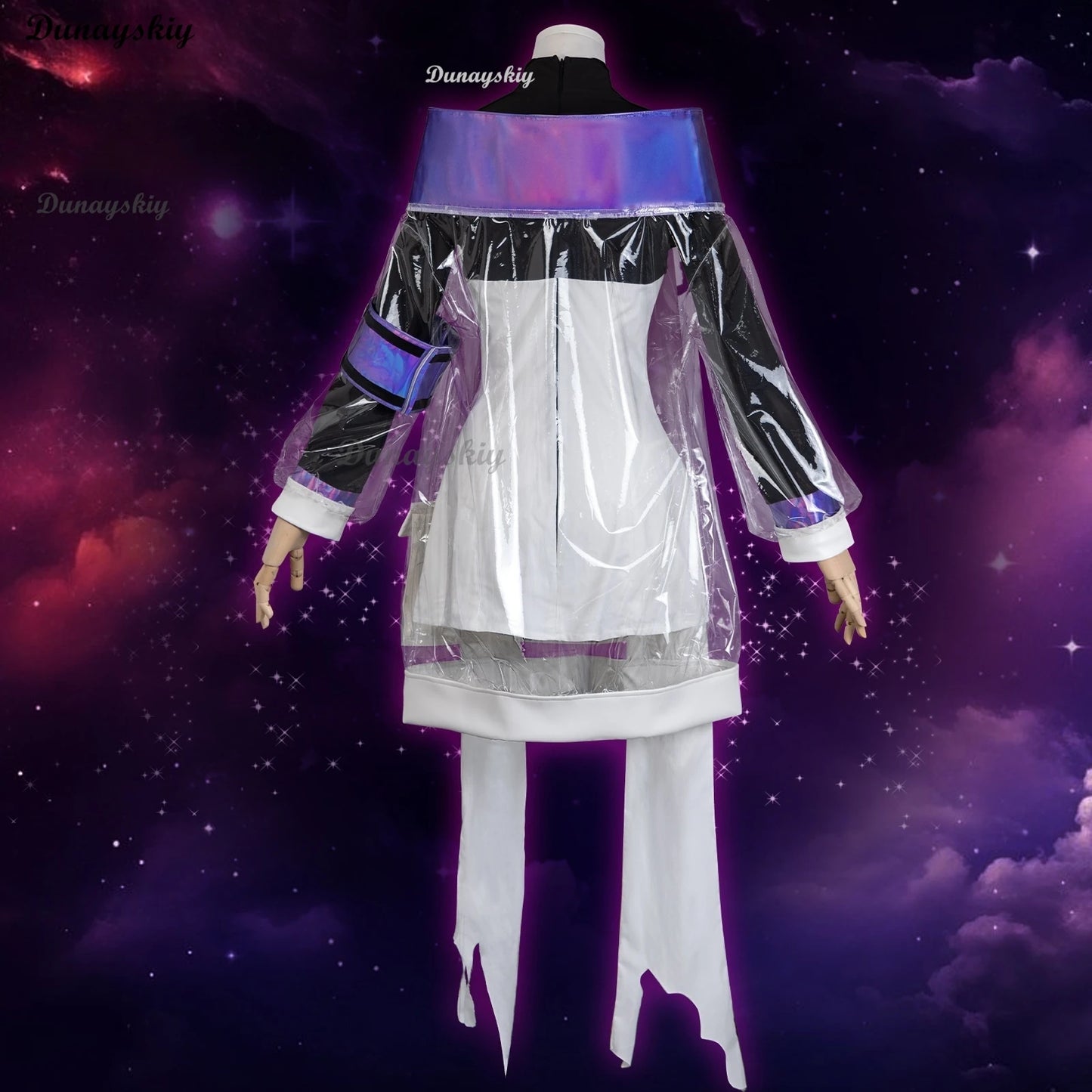 Game Arknight Necrass Eblana Dublinn Cosplay Costume Wig Leggings Uniform Accessories Halloween Party Suit