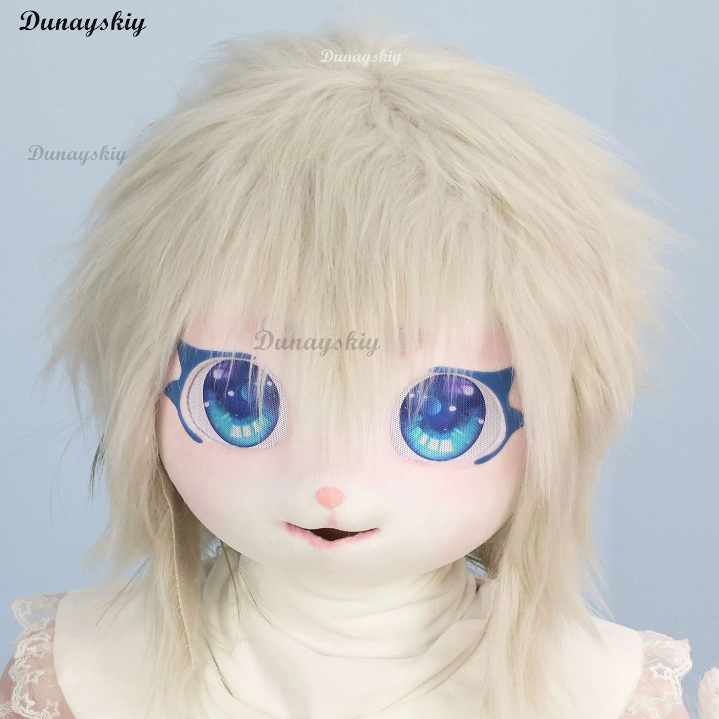 New Kigurumi Fursuit Cosplay Animal Mask Furry Costume Paw Head Furry Kig Cat Rabbit Doll Beast Performance Props Kids Gift