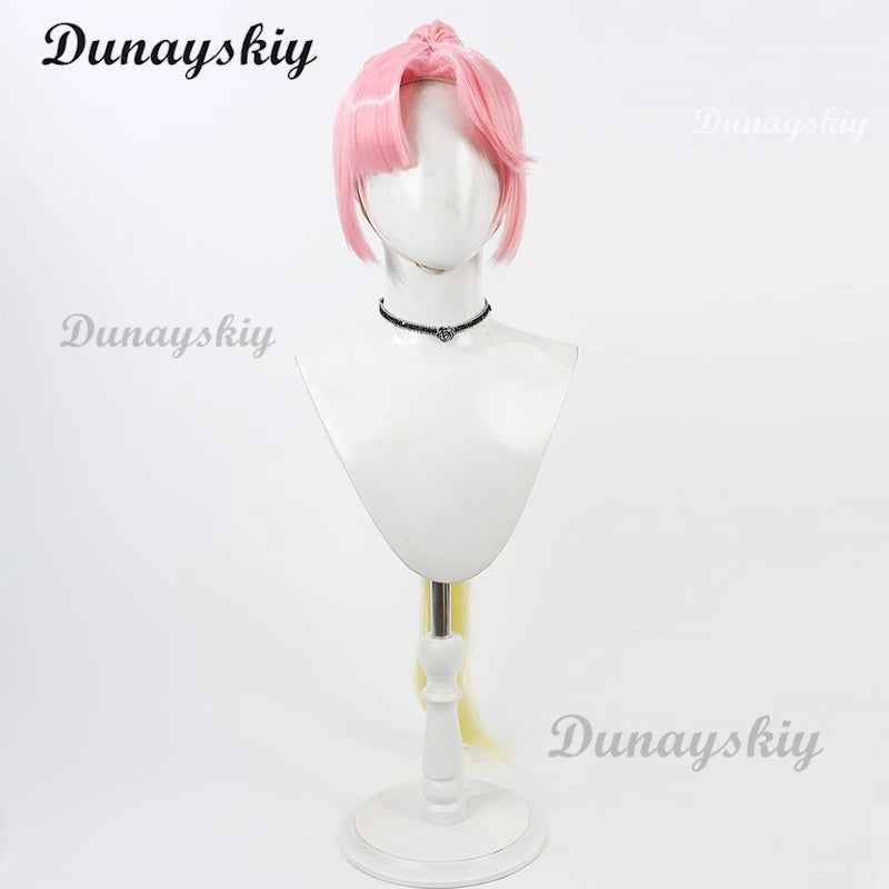 LoveLive! Hasu No Sora Jogakuin School Idol Club Anyoji Hime Cosplay Wig Synthetic Hair Halloween Party Role Play