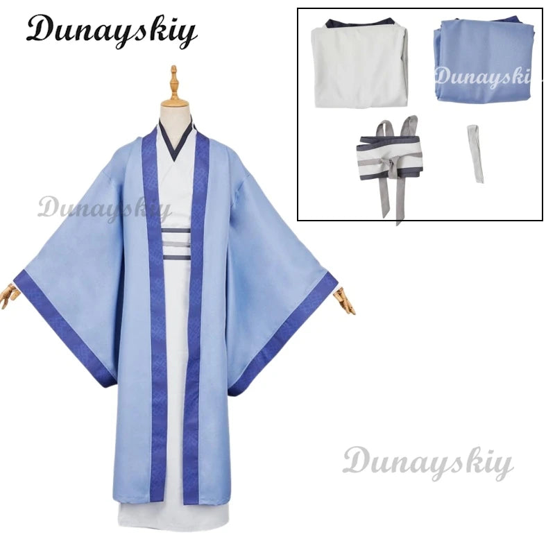 Maomao Jinshi Cosplay Costume Wig Kimono The Apothecary Anime Diaries Roleplay Clothing Outfits Halloween Carnival Party Dress