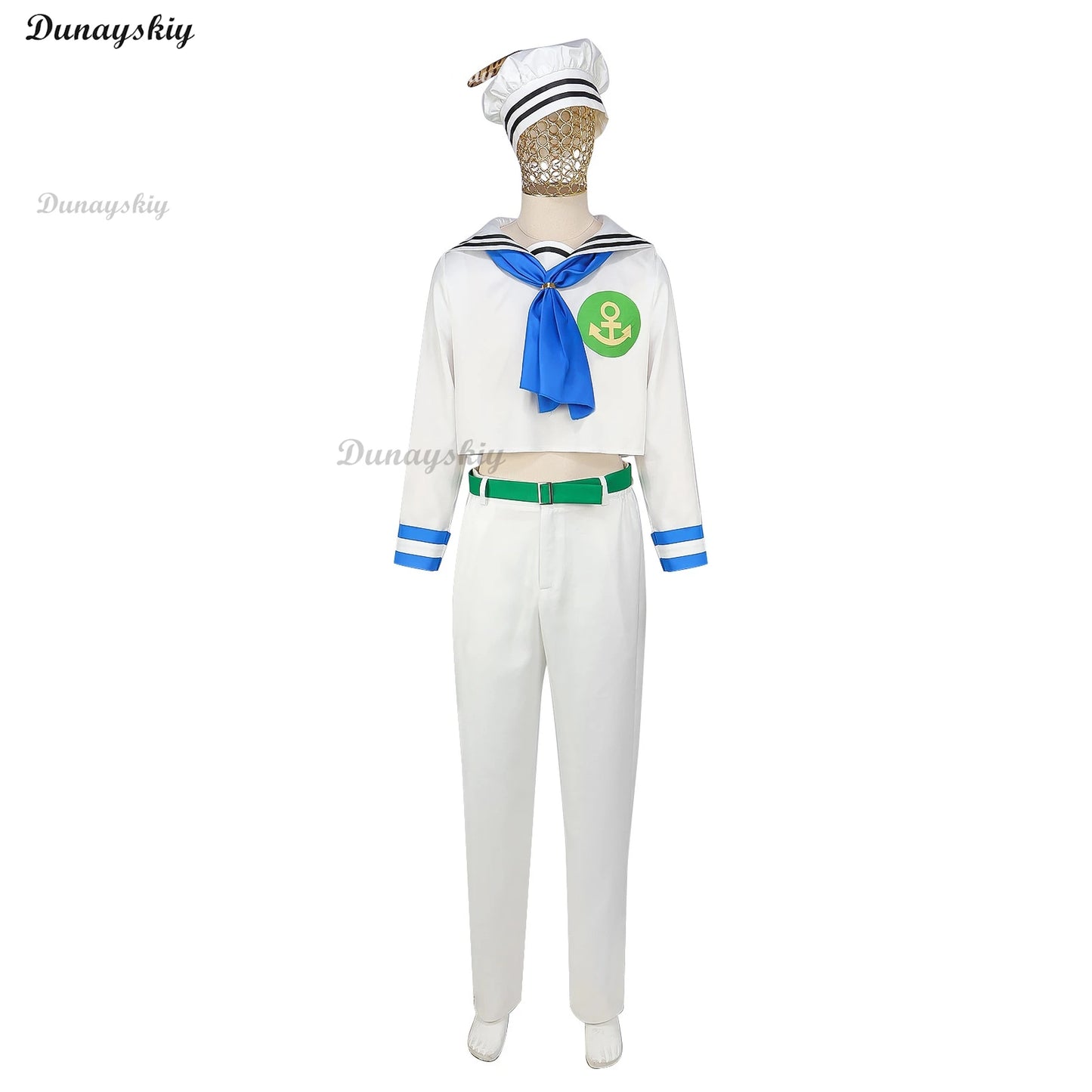 Jo Cosplay Jo's Higashikata Josuke Costume Hat Bizarre Man Suit Adventure Halloween Carnival Outfits Role Play Sailor Suit