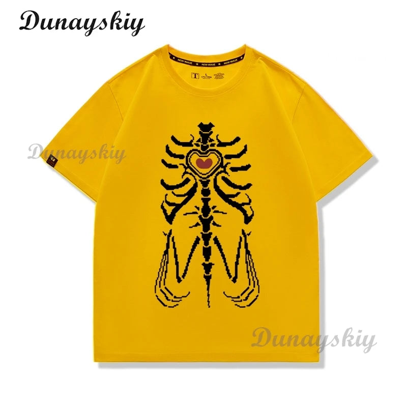 Game Anime NEEDY GIRL OVERDOSE Cosplay T-shirt Short Sleeve Men Women Tops Summer Cartoon Birthday Gift