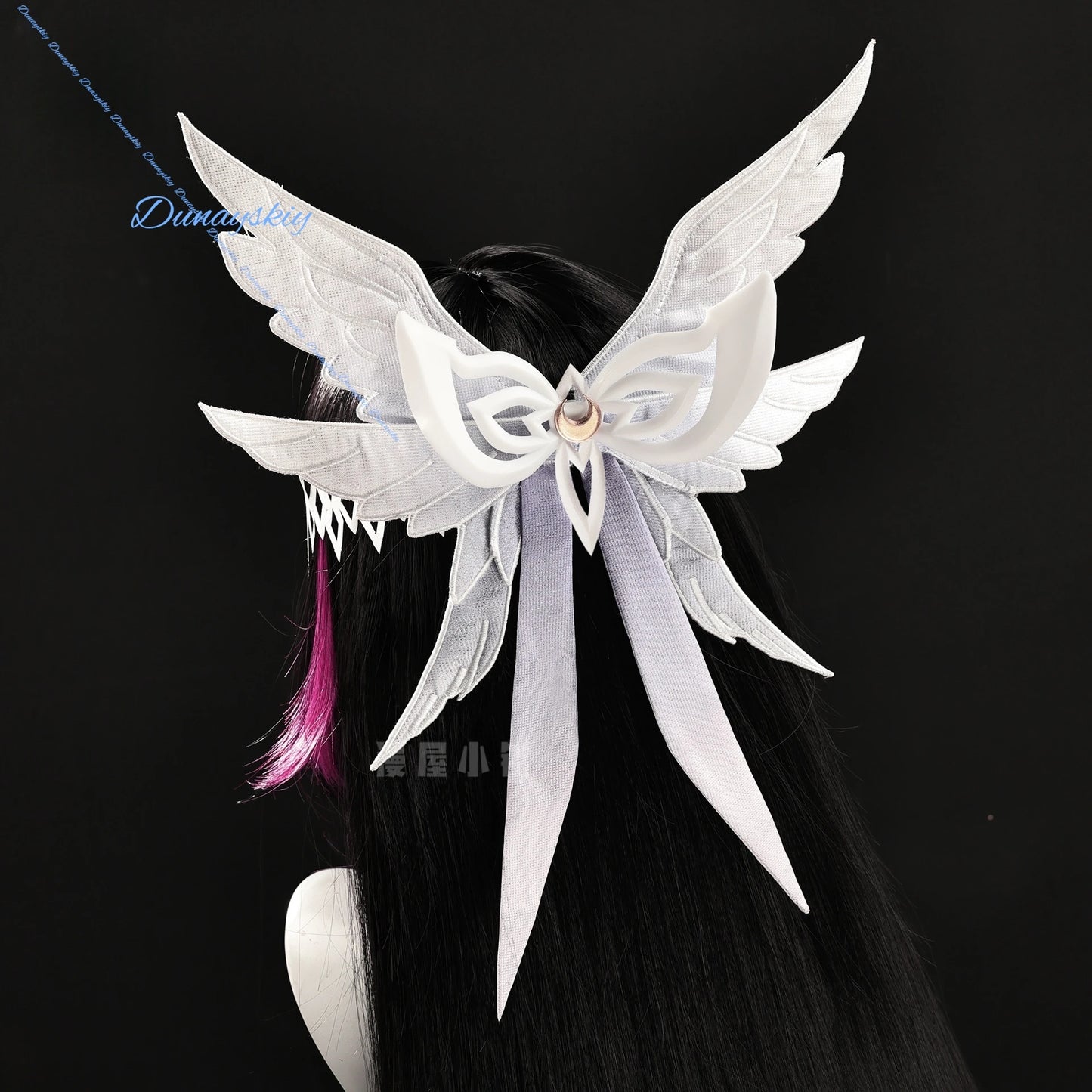 Genshin Impact Columbina Cosplay Costume Wig Headwear The Damselette Dress Uniform Eleven Fatui Harbingers Halloween Party